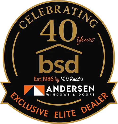 BSD 40 Years logo